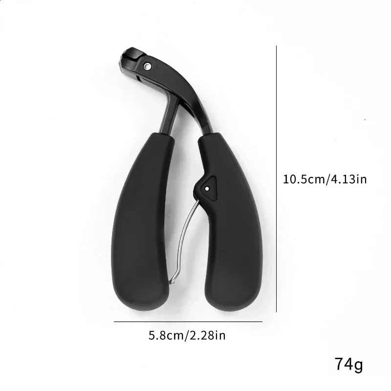 Stainless Steel Nail Clipper Curved Large Opening Anti-splash Nail Trimmer Ergonomic Pedicure Tools for Men Women 241223