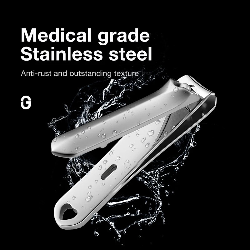 MR.GREEN Nail Clippers Stainless Steel Minimalist aesthetics Fingernail Cutter Nail Scissors Manicure tools Nail File 241223