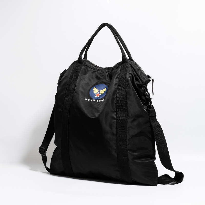 OKONKWO Pilot Nylon Helmet Pack Hand-Held Crossbody Bag Motorcycle Hat Package Single Shoulder Bundle Outdoor Riding Skiing Gear