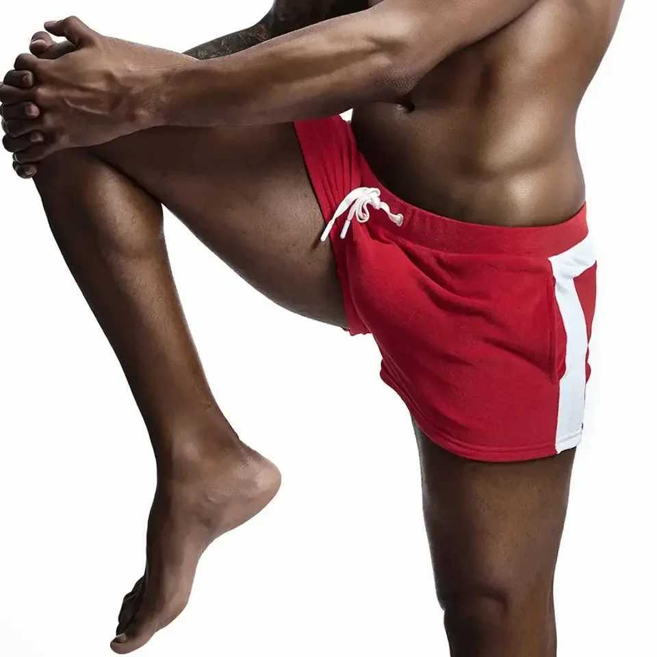 Seobean-Mens Velvet Sweat Shorts Vintage Boxer Gym Shorts Male Panties Thick Pocket Jogger W241228