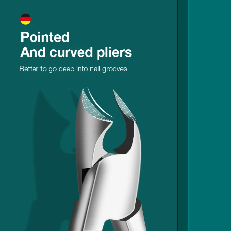 MR.GREEN Nail Clipper Stainless Steel Ingrown Toenail Clipper Good at cutting thick and hard nails Pedicure Manicure Tool 241223