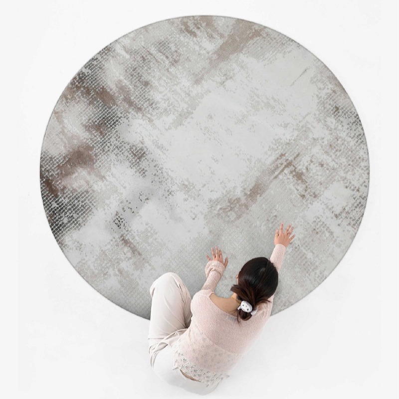 flower-3831-357-49.99-BSPTXZ-Modern White Minimalism Large Living Room Carpet Light Luxury Beige Decoration Bedroom