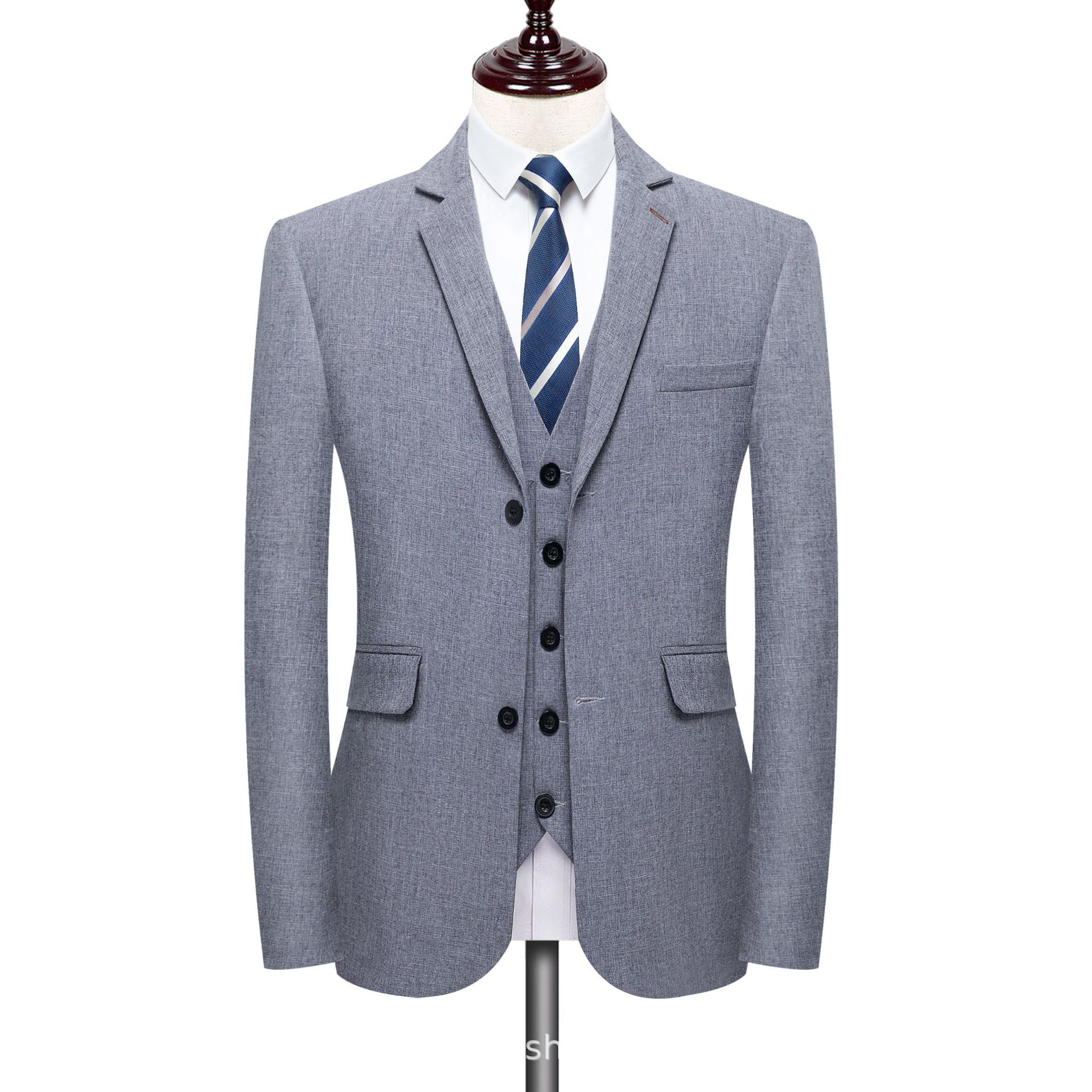 K685 Men's Sequin Suit Jacket for Party Banquets - Triangle Design Performance Wear