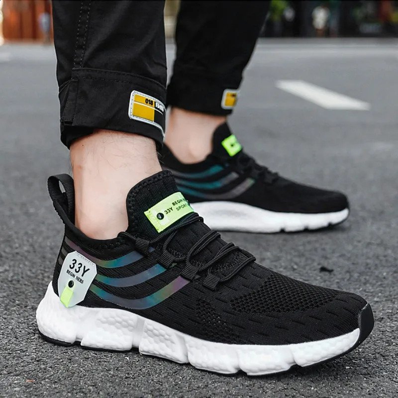 Men Sneakers Breathable Classic Casual Shoes Man Tennis in Outdoor Comfortable Mesh Tenis Masculino 241223
