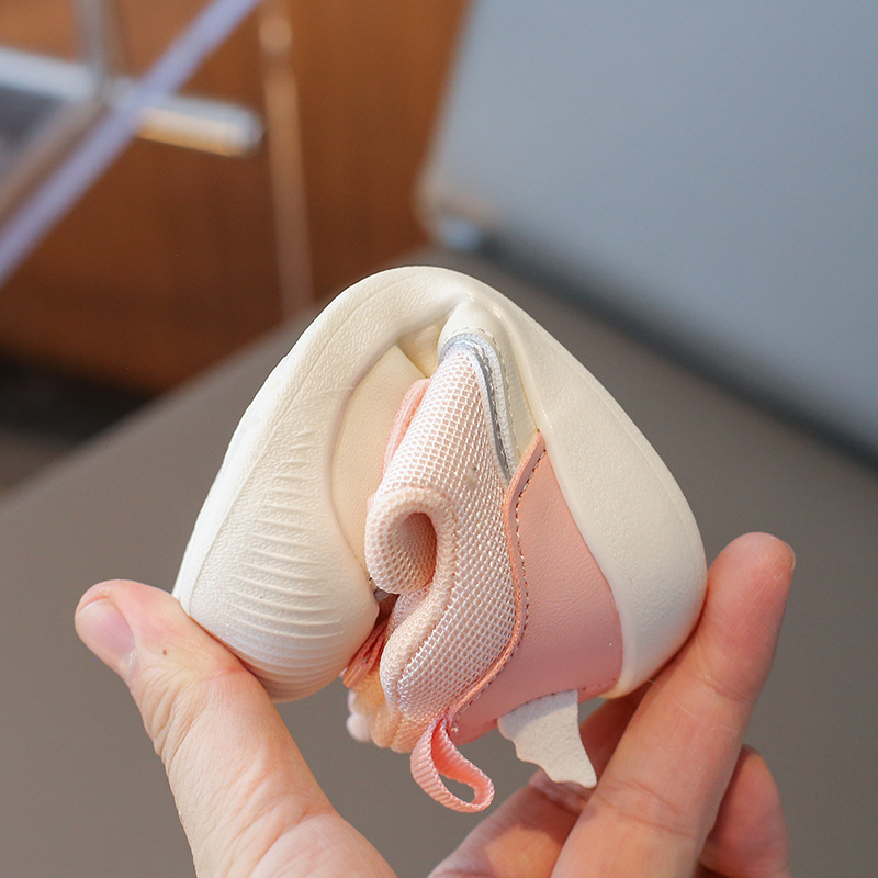 Toddler Sneakers For Spring Autumn Baby Cute Cartoon Walking Shoes Happysteps Boys Girls Dinosaur Sticker Kids Casual Shoes Sizes US1C-US9C