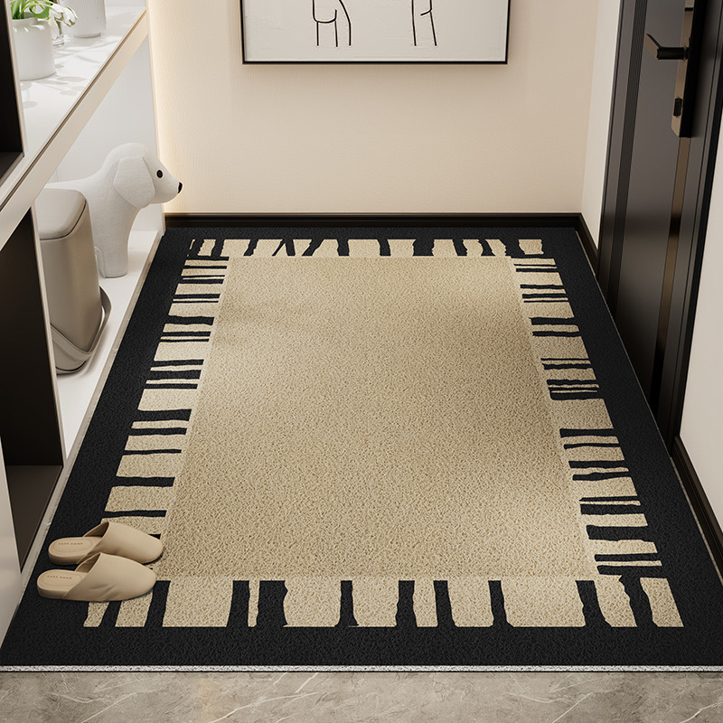 4800-59.99-BB-Room Bedroom Carpet Simple Lines Homestay Dirt Resistant And Easy to Take Care