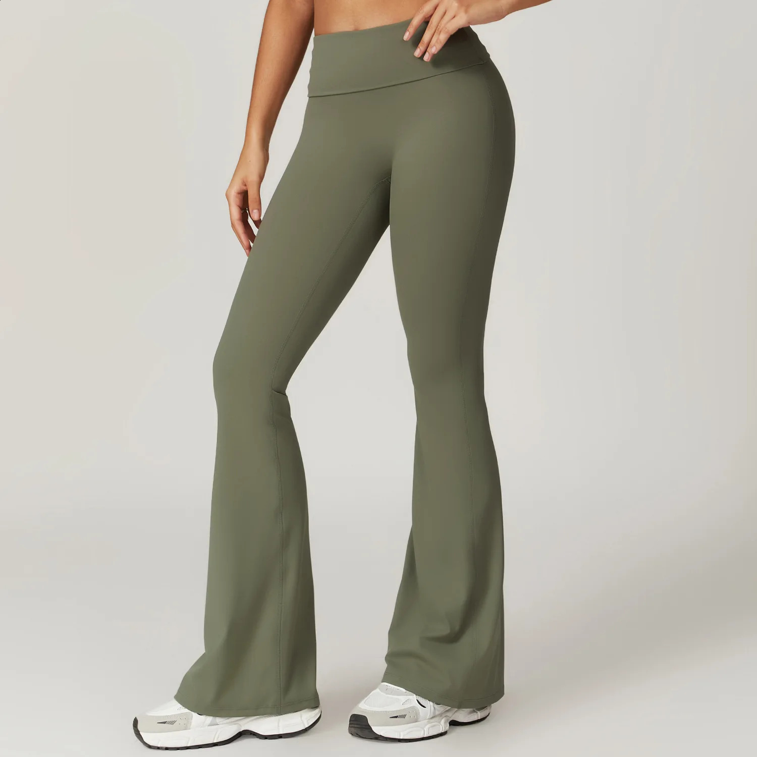 Yoga Pants Women Bell Bottoms High Waist Sport Flare Pants Gym Fitness Leggings Women Female Legging Tummy Control Running Tight 241228