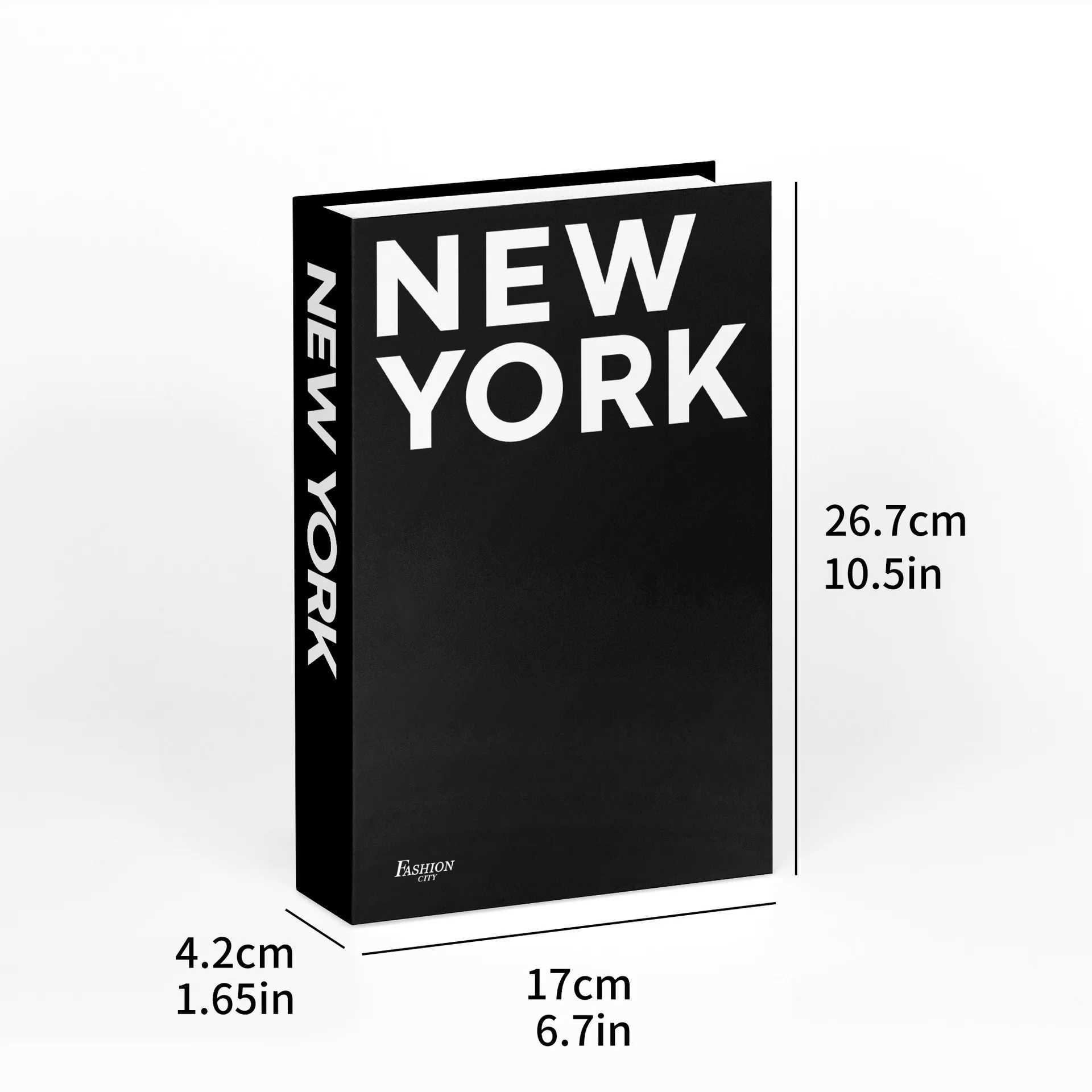Fashion NEW Fake Books Ornament Decorative Fake Book for Home Bookshelf Decor Living Room Coffee Table Books Desk DecorationXJ241228