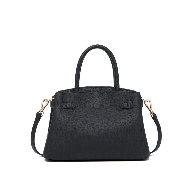 New ZOOLER Original Real Bag Black First Genuine Leather Handbag Tote Shoulder Bags Female Fashion Hot#Ml581