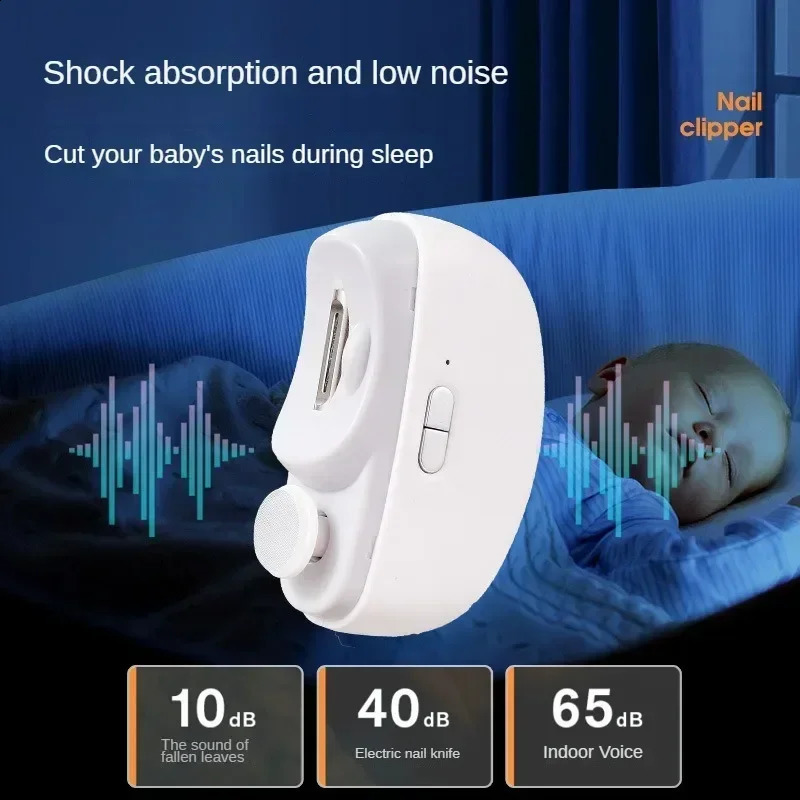 1pcs Automatic Nail Care Kit Manicure Nail Trimmer For Adult Baby Finger Toe Scissors Pedicure Thick Nails Cutter Sharpener 241223