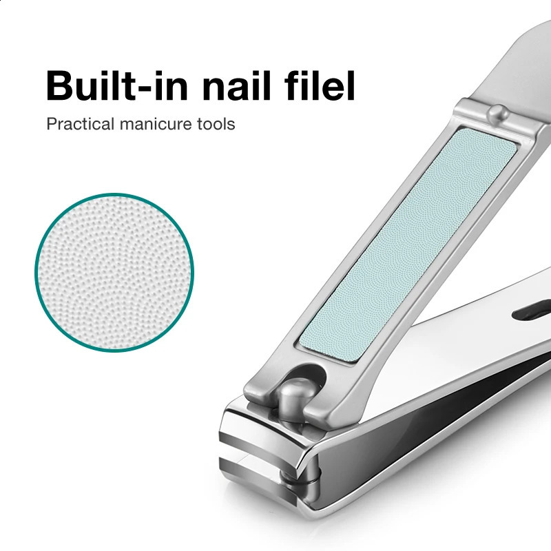 MR.GREEN Nail Clippers Stainless Steel Minimalist aesthetics Fingernail Cutter Nail Scissors Manicure tools Nail File 241223