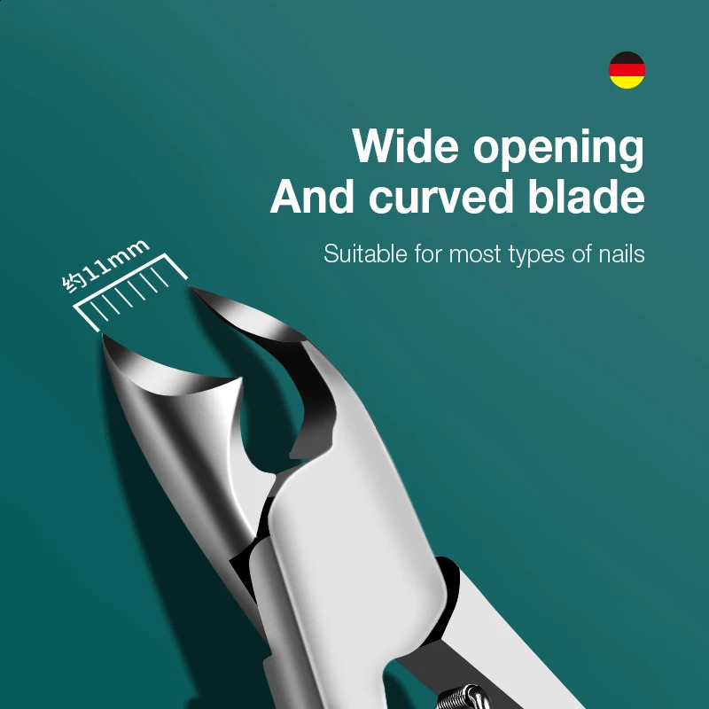 MR.GREEN Nail Clipper Stainless Steel Ingrown Toenail Clipper Good at cutting thick and hard nails Pedicure Manicure Tool 241223