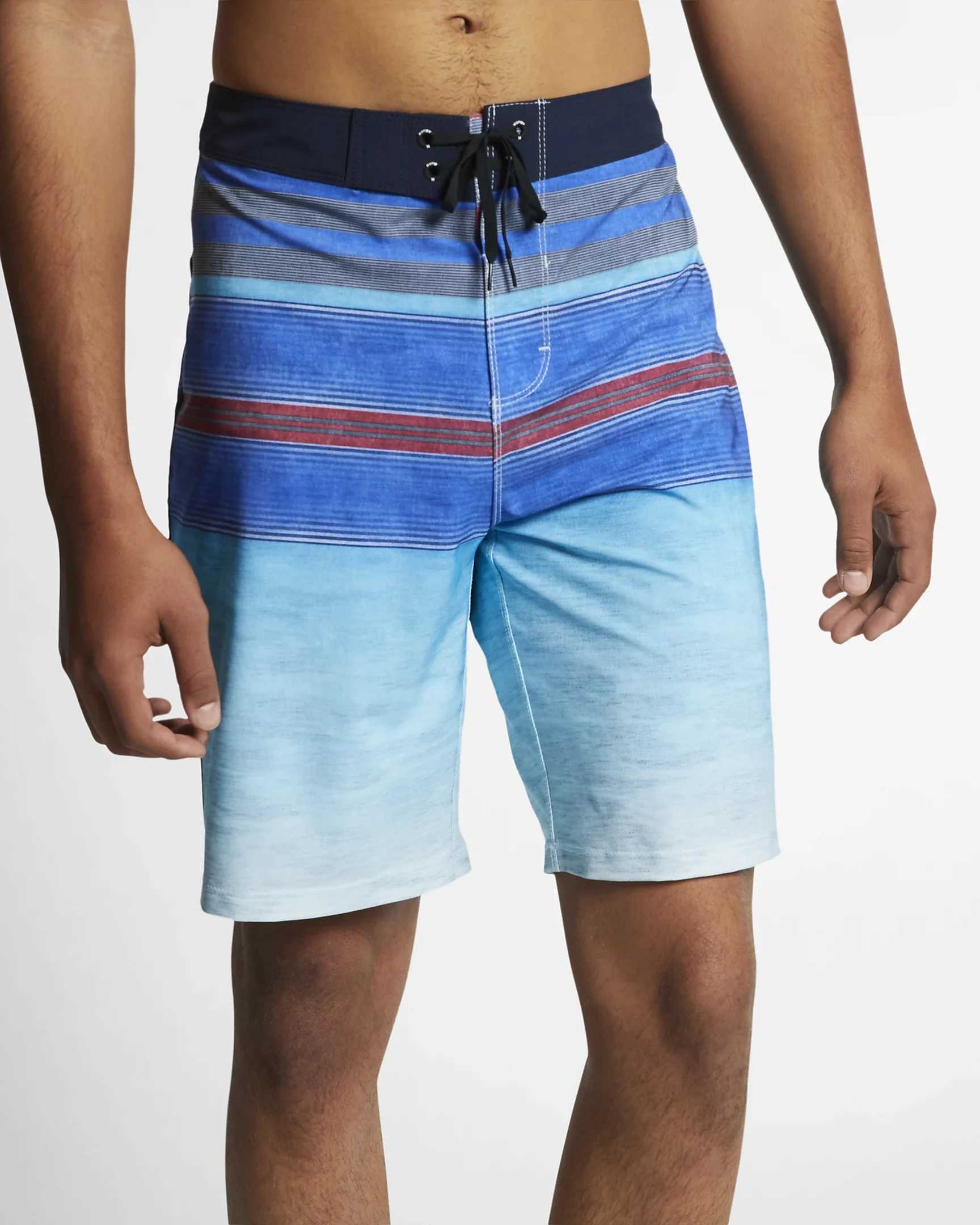 Summer Brand Mens Stretch Spandex Surf Swim Boardshorts Seaside Sport Quick-dry Waterproof Breathable Swim Trunks Bermuda Swim W241228