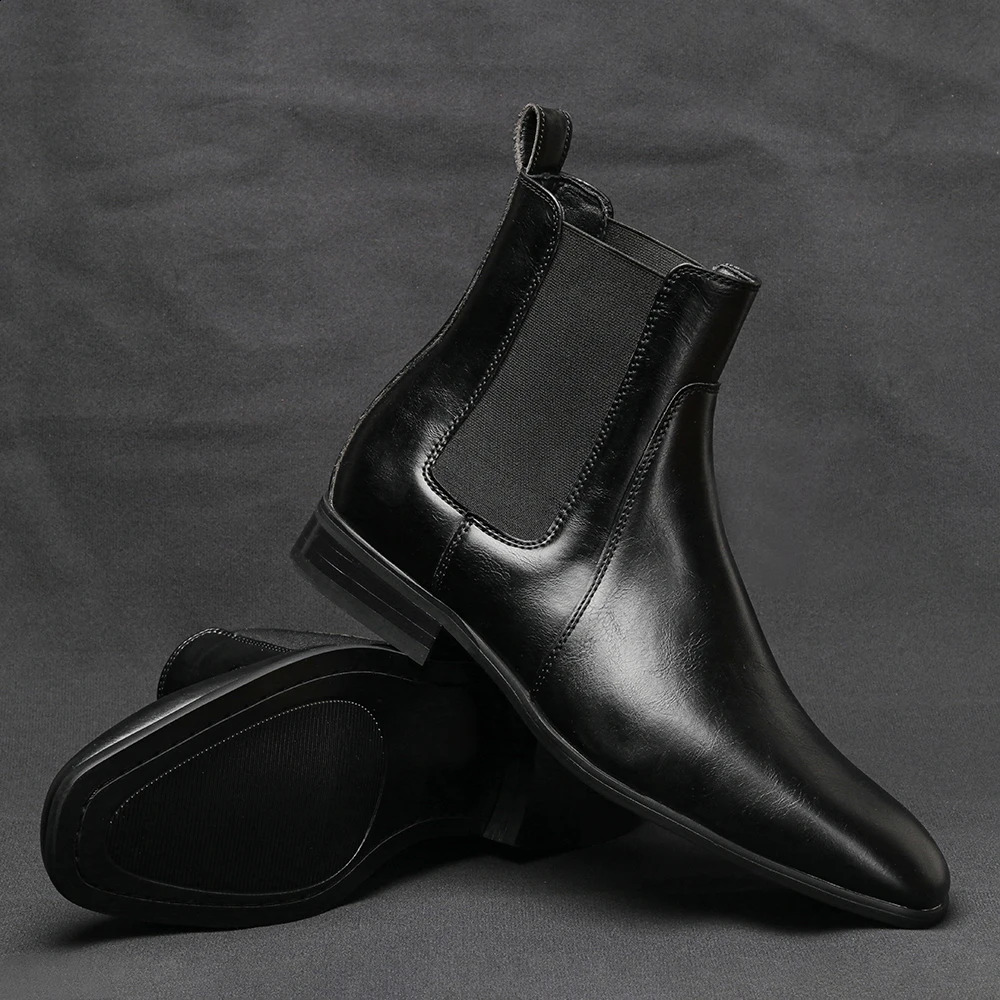 4046 Chelsea Boots Men Comfortable Fashion Leather #KD431 241223