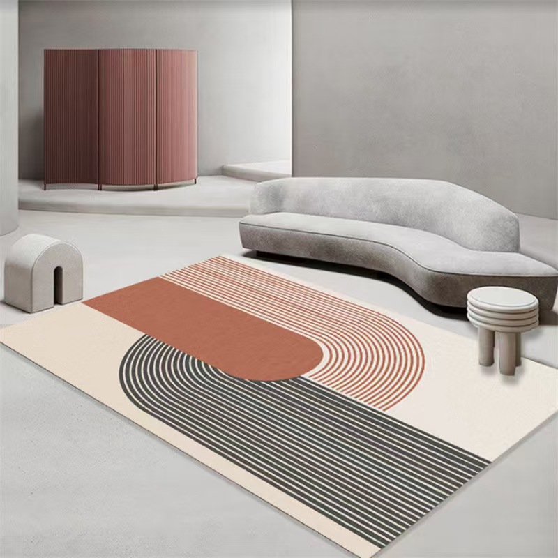 4989-52.66-GZX-Solid Color Carpet Living Room Large Area Carpets Bedroom Decoration Rug