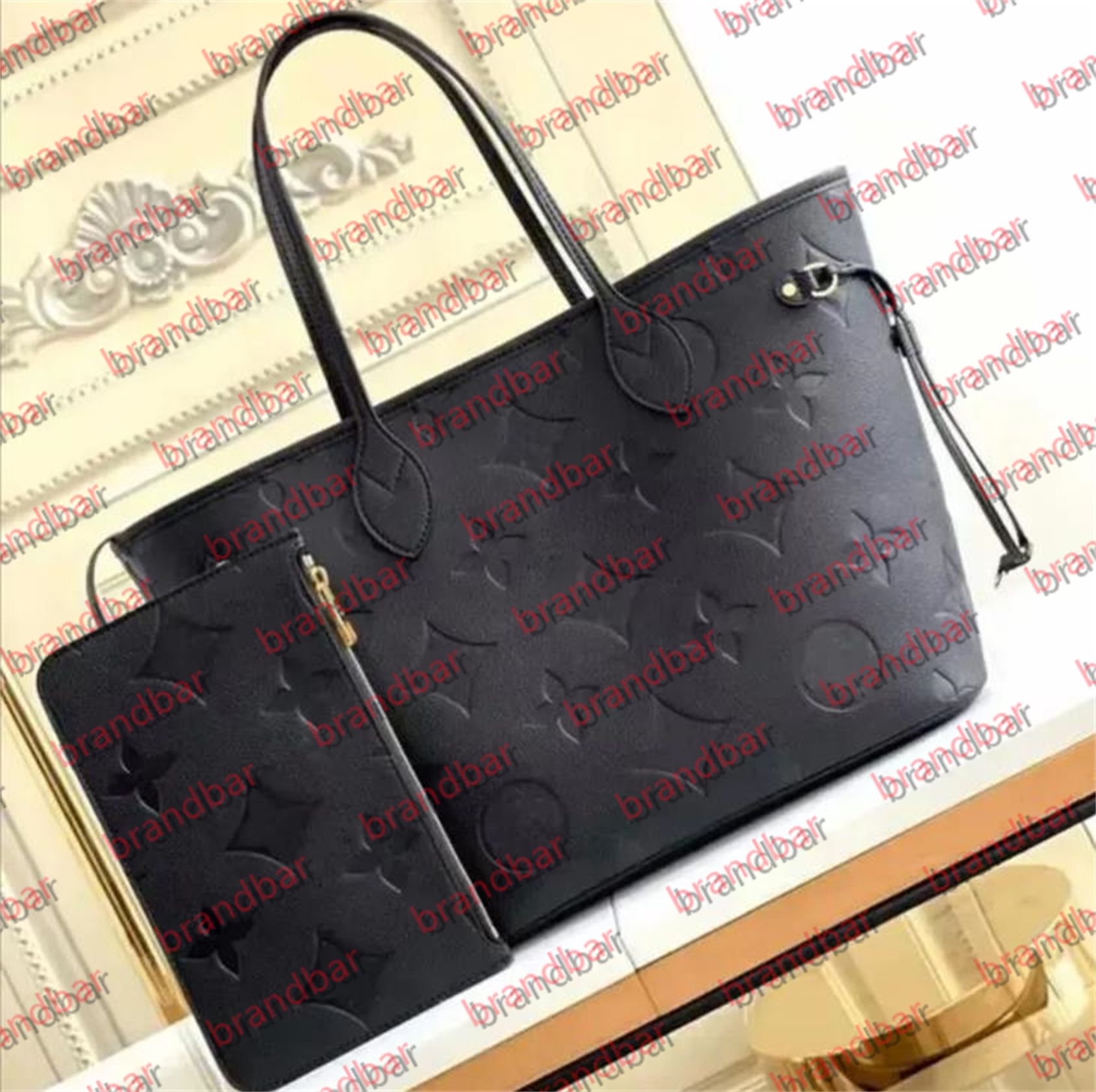 designer bag Naverfull Enbossed Flower Women luxury Cross body Handbag Shoulder Bags louise Composite bag louies Clutch Tote Bag shopping Female Coin Purse Wallets