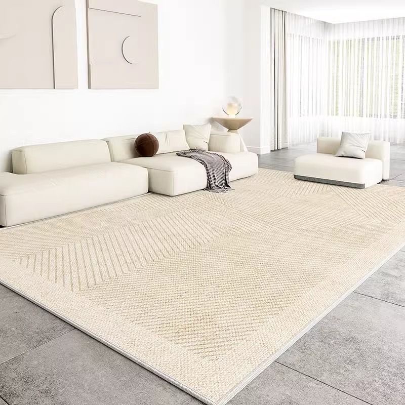 3057-370-52-PTX-Carpet Gray Bedside Floor Mat Nonslip Baby Game Mat Decoration Home