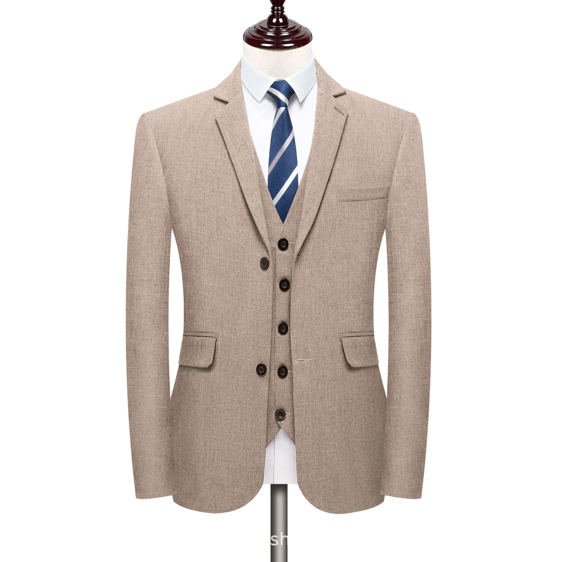 K685 Men's Sequin Suit Jacket for Party Banquets - Triangle Design Performance Wear