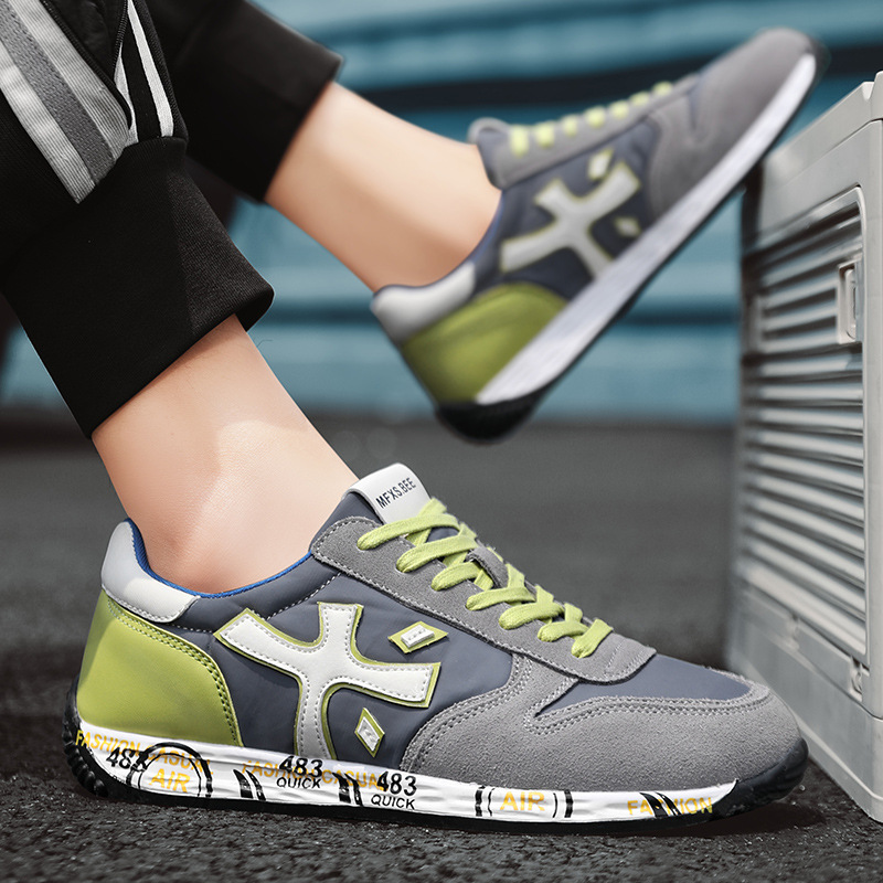 2025 spring and autumn new super fire running shoes for men retro outdoor light sports casual shoes network red burst all the fashion board shoes