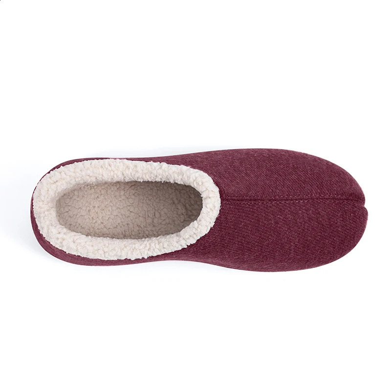 Goosecret House Cotton Slippers For Women Winter Indoor Warm Cozy Fur Fuzzy Couple Bedroom NonSlip Memory Foam Slides 241223