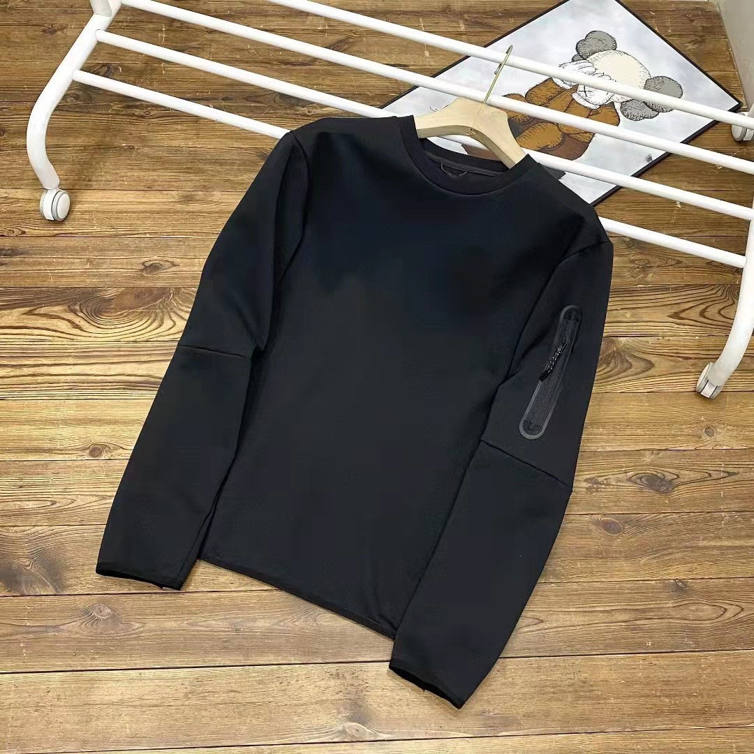 designer hoodie spring and autumn casual sportswear hooded long sleeve zipper sweatshirt mens tops air layer round neck 505 swea