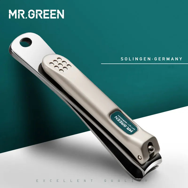 MR.GREEN stainless steel nail clippers trimmer pedicure care nail clippers professional fish scale nail file nail clipper tools 241223