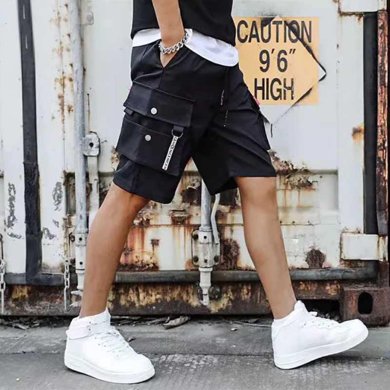 Cargo Shorts Mens fashion 2024 summer ins casual pants students trend port wind pants W241228