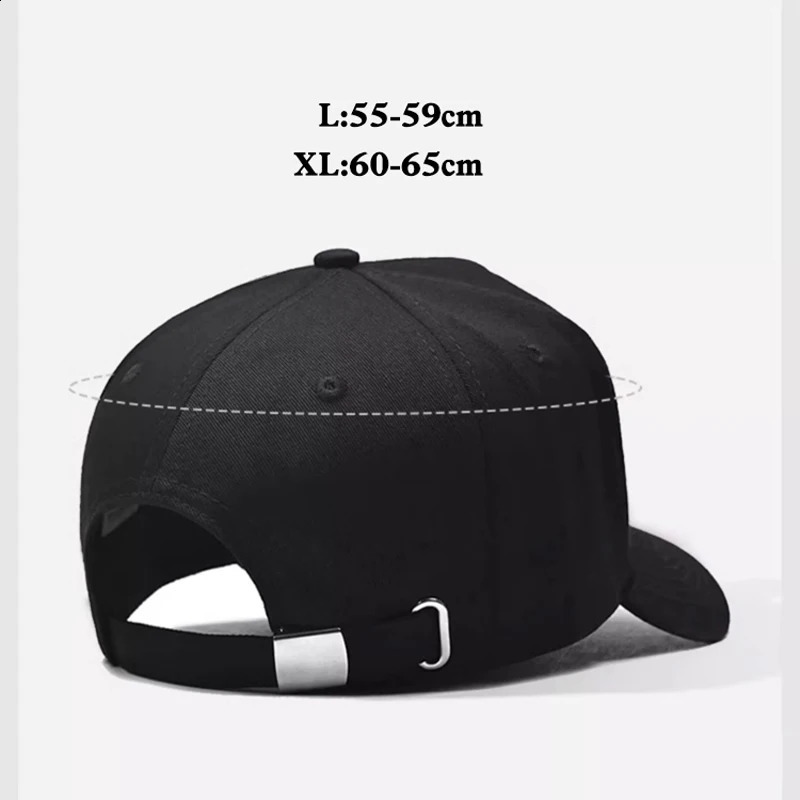 High top American sports baseball cap for both men and women with a large head circumference and a wide brim hard top duckbill 241227