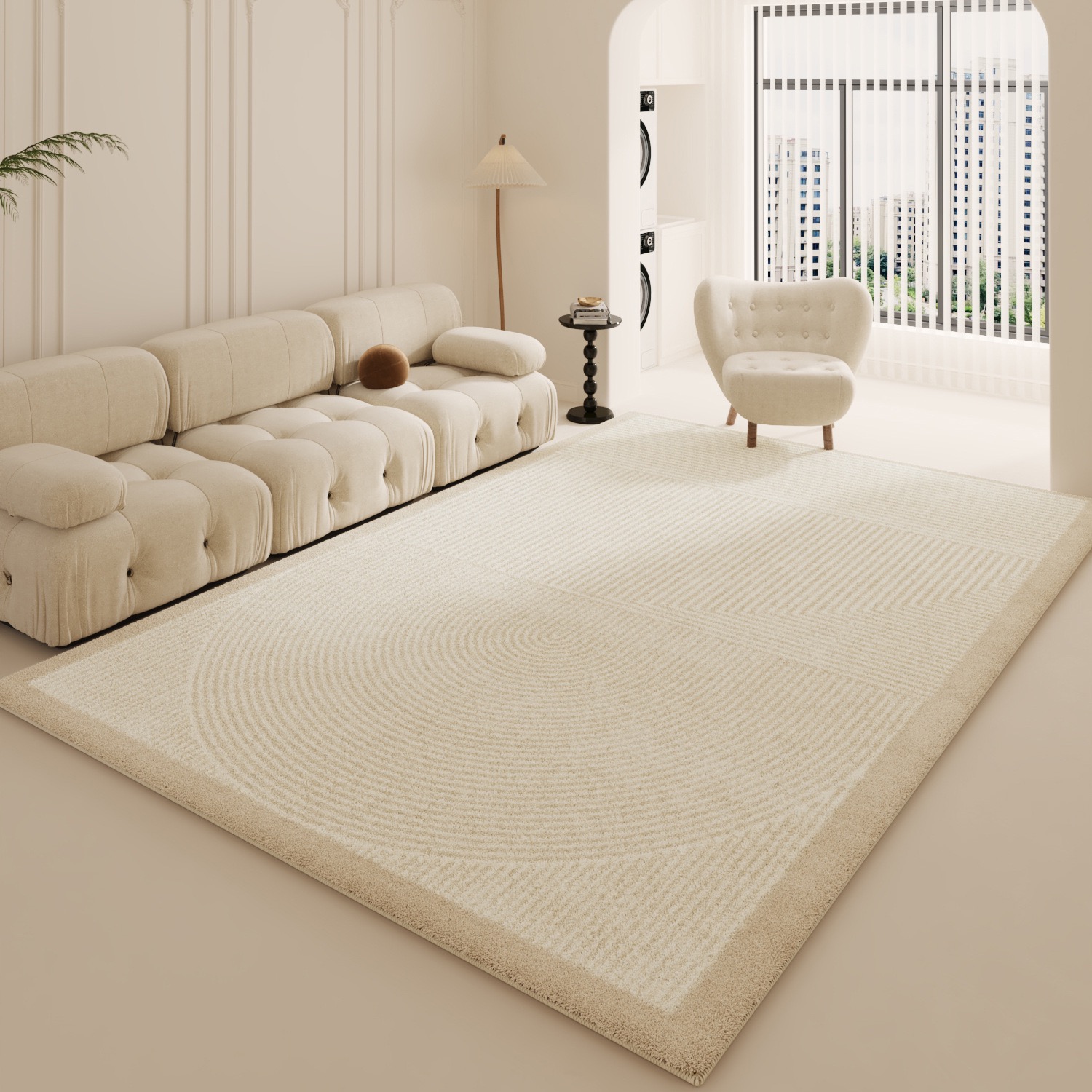 4828-53.66-PTX-Large Size Sofa Coffee Table Mat Girls Bedroom Bed Blanket Cloakroom Decoration