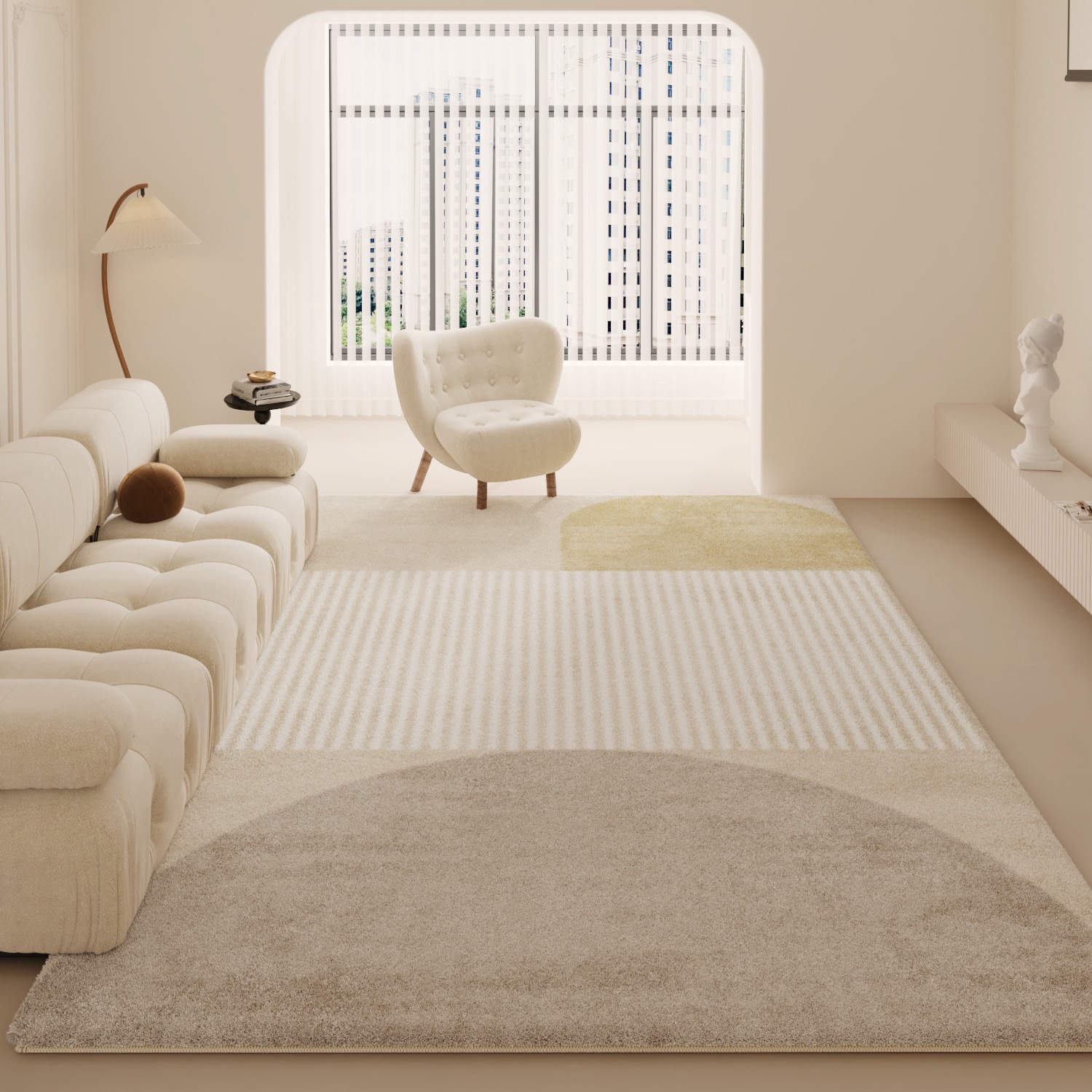 4828-53.66-PTX-Large Size Sofa Coffee Table Mat Girls Bedroom Bed Blanket Cloakroom Decoration