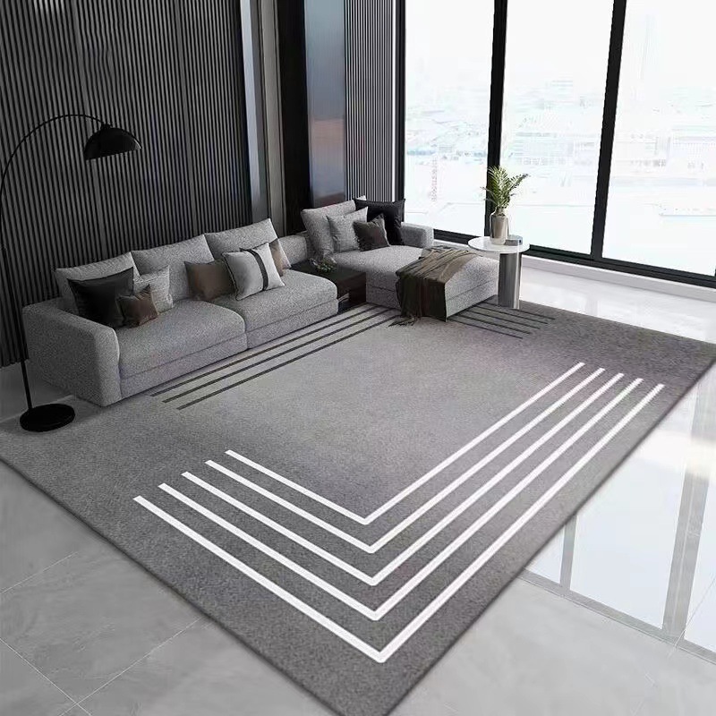 flower-3961-230-35-MGUGXZ-WITH BOX Cozy Living Room Carpet Floor Mat Sofa Tea Table Bedroom Bedside Non-Slip Blanket