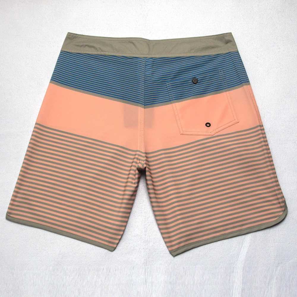 Hot selling mens shorts beach board elastic strip quick drying waterproof breathable thin Bermuda surfing pole W241228