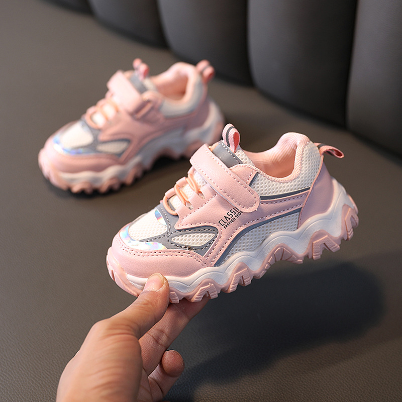 Kids Shoes Baby Boys Girls Children's Sport Sneakers Mesh Soft Anti Slip Toddler Running Kidsnest Sports Shoes Sizes US5C-US1Y