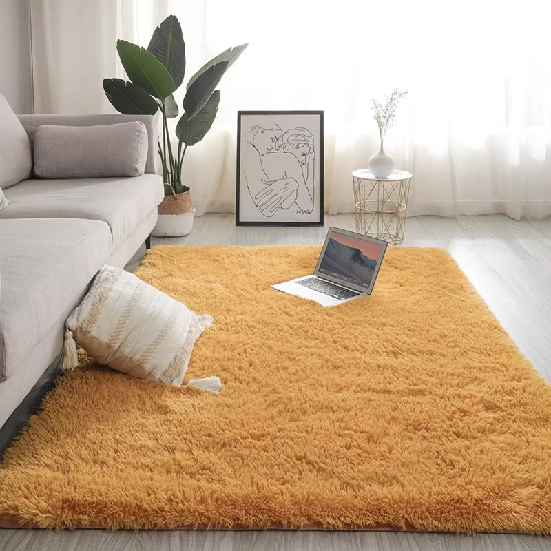 flower-3846-450-64- LLBB-Beige Minimalist Striped Carpet Large Area Living Room Carpets Comfortable Soft