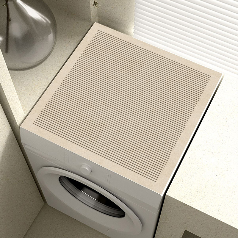Household Washing Machine Cover Countertop Pad Waterproof Tablecloth Dust Cover Microwave Oven Refrigerator Countertop Dust Protection Pad