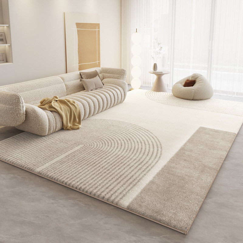 flower-3932-396-55-BSPTXZ-WITH BOX Beige Carpets for Living Room Bedroom Cloakroom Foot Mat Hall Sofa Area Large Rug