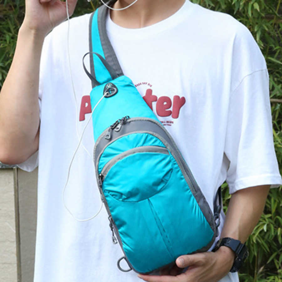 New Hikingdaypack Hiking Bag Outdoor Single Shoulder Chest Bag Crossbody Bag Sports Waist Bag 240920
