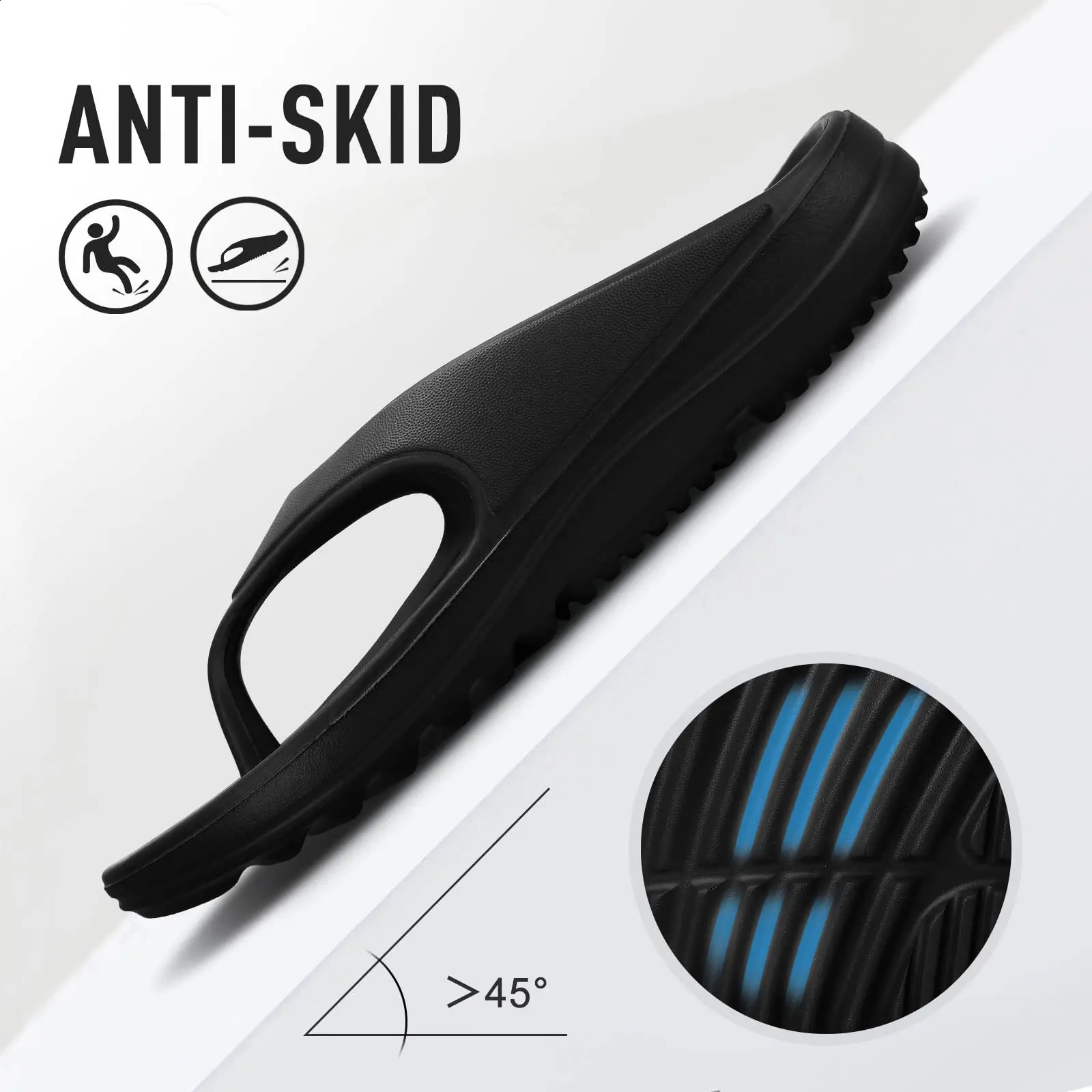 Eyriphy Orthopedic Sandals For Women Recovery Flip Flops Pillow Lightweight NonSlips Summer Beach Shoes With Arch Support 241223