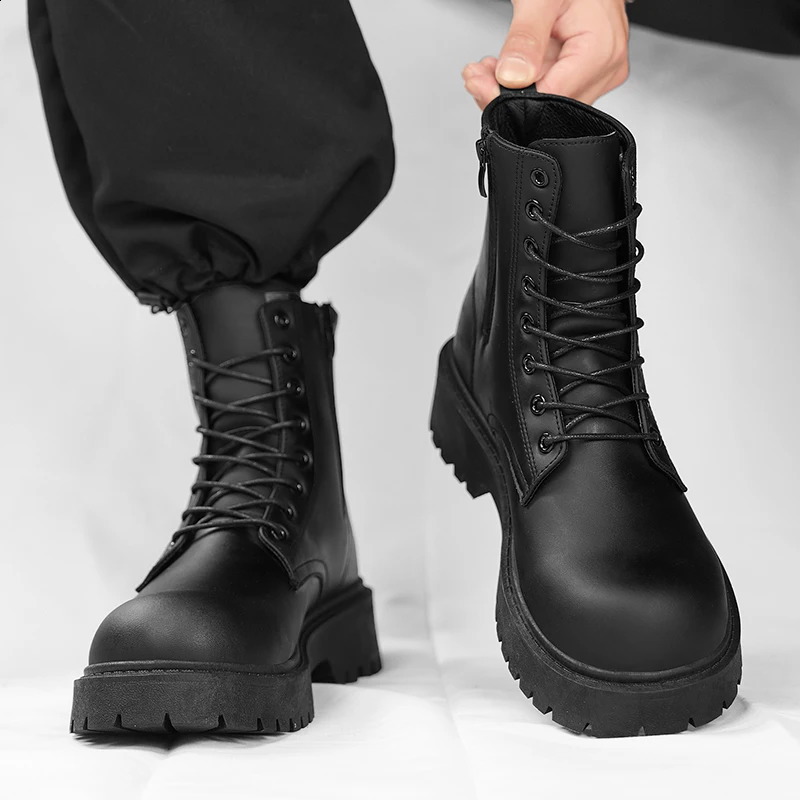 CYYTL Mens Boots Shoes Casual Outdoor Platform Leather Walking Sports Fashion y ner Couple Unisex Women Ankle Chelsea 241223