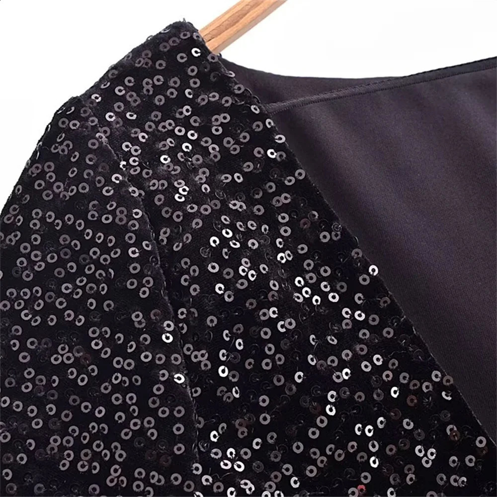 ZAR * Spring/Summer Selling Womens Wear European and American Style Fashionable Sequin Dress 241220