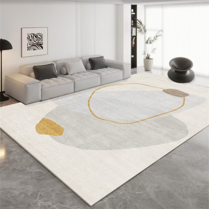 4989-52.66-GZX-Solid Color Carpet Living Room Large Area Carpets Bedroom Decoration Rug