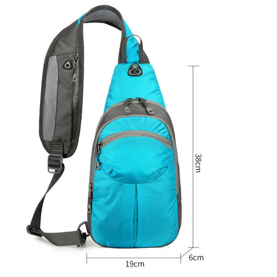 New Hikingdaypack Hiking Bag Outdoor Single Shoulder Chest Bag Crossbody Bag Sports Waist Bag 240920