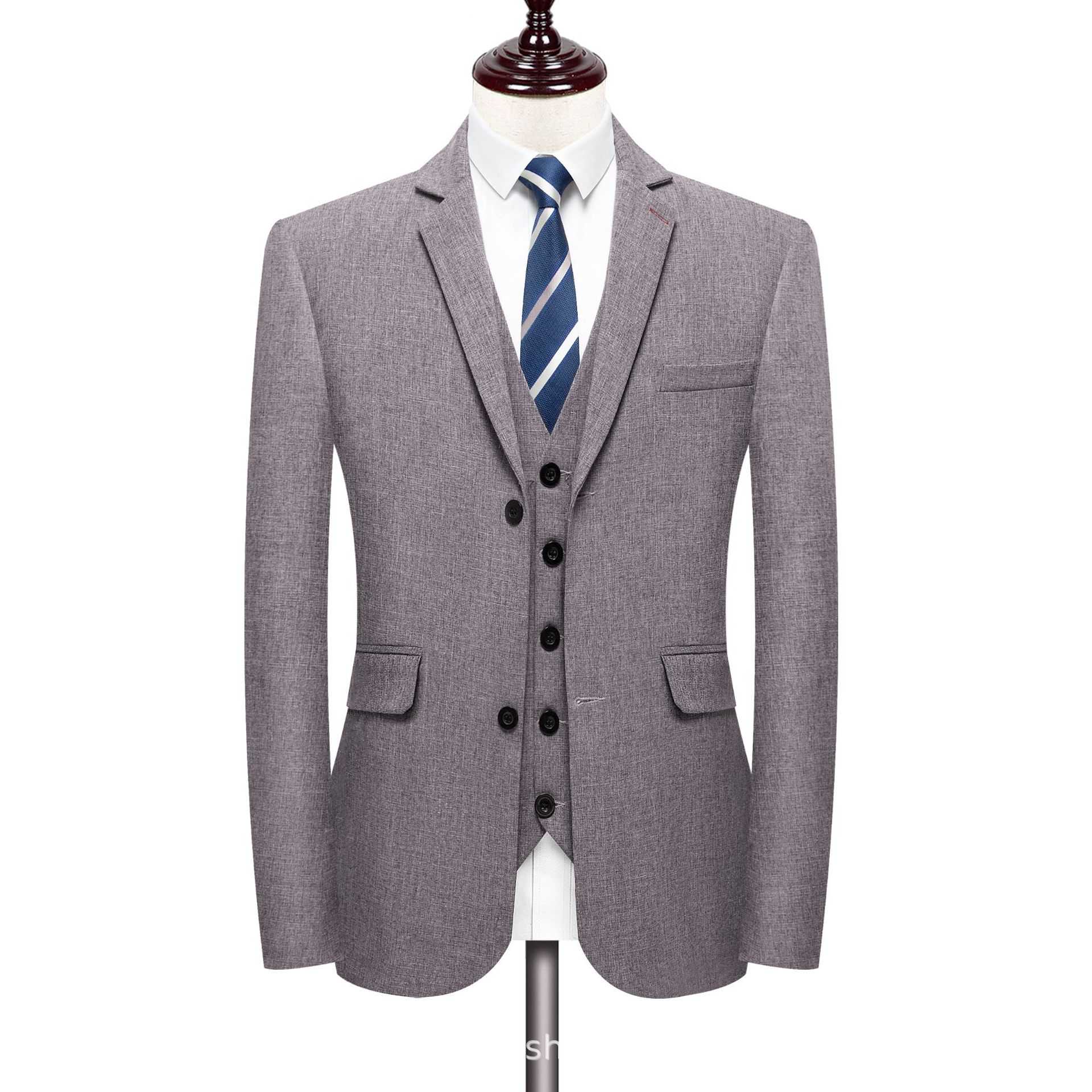 K685 Men's Sequin Suit Jacket for Party Banquets - Triangle Design Performance Wear
