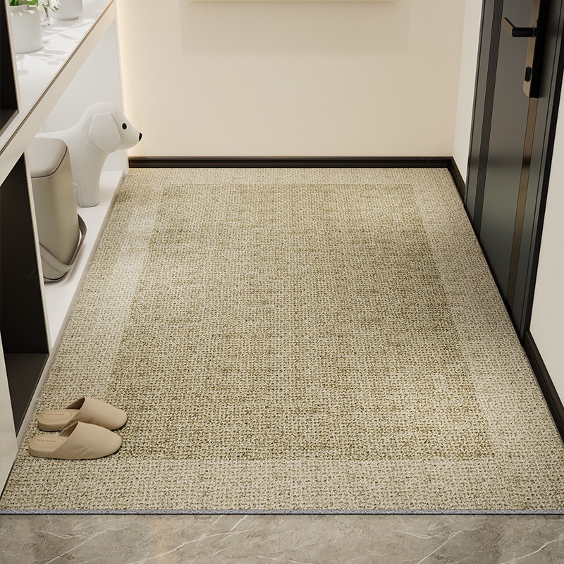 4785-69.99-YF-Beige Striped Minimalist Rug Comfortable Large Area Living Room Rugs Refreshing Bedroom