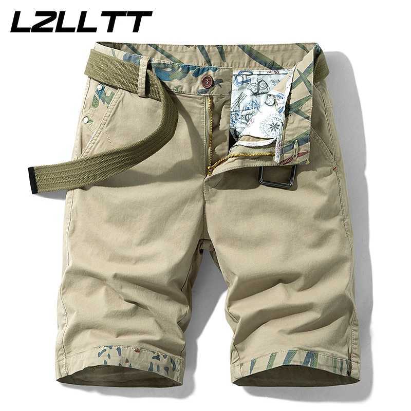 Summer mens cotton cargo shorts mens fashion breeze Bermuda beach jogging shorts mens tactical casual shorts mens direct transport W241228