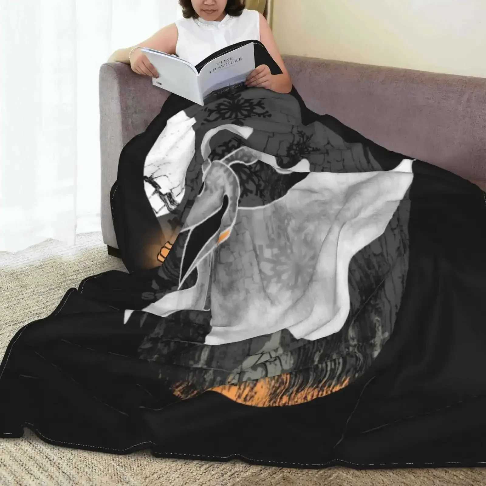 Zero The Hero All Sizes Soft Cover Blanket He Decor Bedding Nightmare Before Christmas Zero Halloween Dog Jack abre Horror Y241228