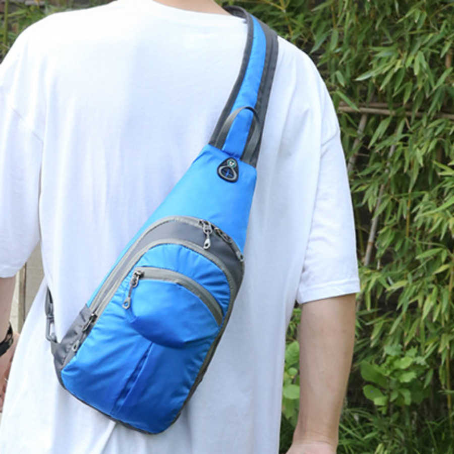 New Hikingdaypack Hiking Bag Outdoor Single Shoulder Chest Bag Crossbody Bag Sports Waist Bag 240920