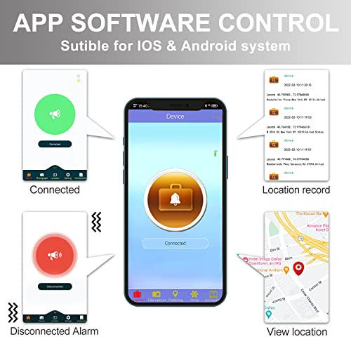 Finder Gps Tracker Men Gift Theft Wallet For Lots Of Bills Elder Men Dad Birthday 2024 New Christmas Gift