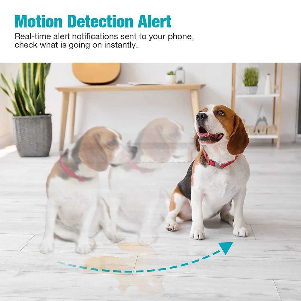 VIMTAG 4MP 360 Camera WIFI Auto Track 2-Way Audio IR Night Vision AI Human Detection IP Camera PTZ Indoor Security SurveillanceXJ241228