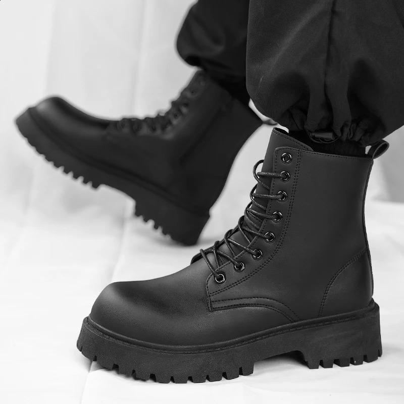 CYYTL Mens Boots Shoes Casual Outdoor Platform Leather Walking Sports Fashion y ner Couple Unisex Women Ankle Chelsea 241223